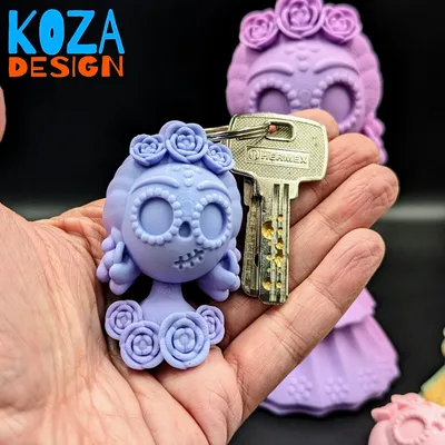 Catrina Keychain