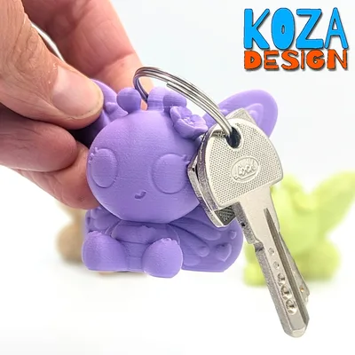 CharmWings Butterfly Keychain