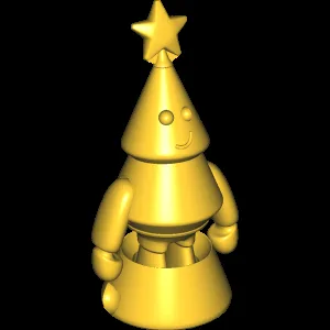 Christmas Tree in underwear
