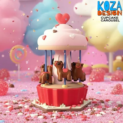 Cupcake Carousel