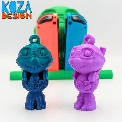 Donatello Keychain