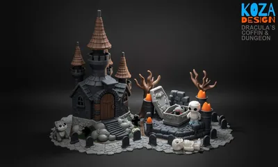 Draculas Coffin AND Dungeon