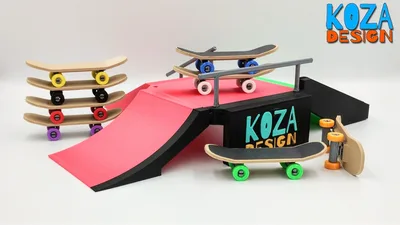 Fingerboard and Skatepark