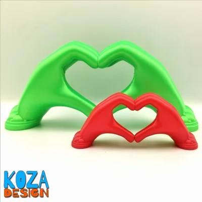 Heart Hands Ornament