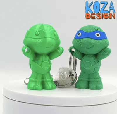Leonardo Keychain