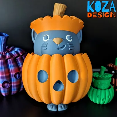 Pumpkin Cat