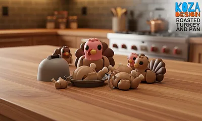 Roasted Turkey AND PAN