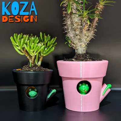 Serpentine Oasis - A Self Watering Planter