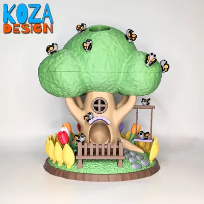 Tree House Dice Tower
