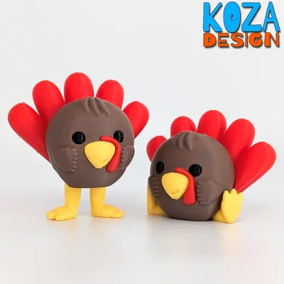 Turkey_ Fidget Toy And Keychain