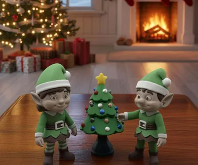 Boy & Girl Elves