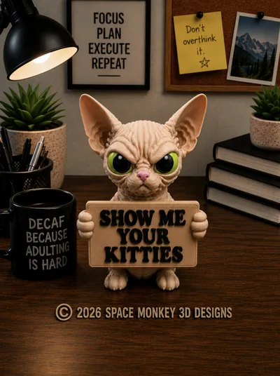 Vlad the Sphynx Cat